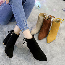 Load image into Gallery viewer, Women Ankle Multi Color Shoes Woman zip Boots Sexy High Heels.