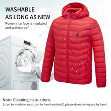 Load image into Gallery viewer, Heated Outdoor USB Electric Battery Long Sleeves Jacket.