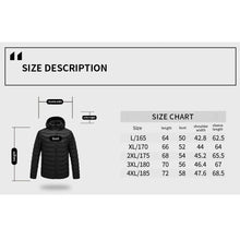Load image into Gallery viewer, Heated Outdoor USB Electric Battery Long Sleeves Jacket.