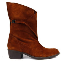Load image into Gallery viewer, Sail Lakers-Genuine Leather Women Boots Vintage Boots Wedge Autumn Winter Shoes (Made In Turkey)